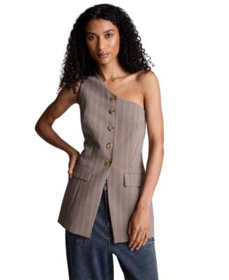 Women's One-Shoulder Sleeveless Vest