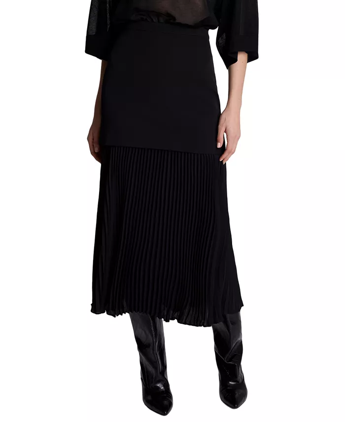 Women's Pleated Maxi Skirt
