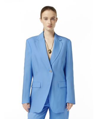 Women's Boyfriend Linen Blend Blazer