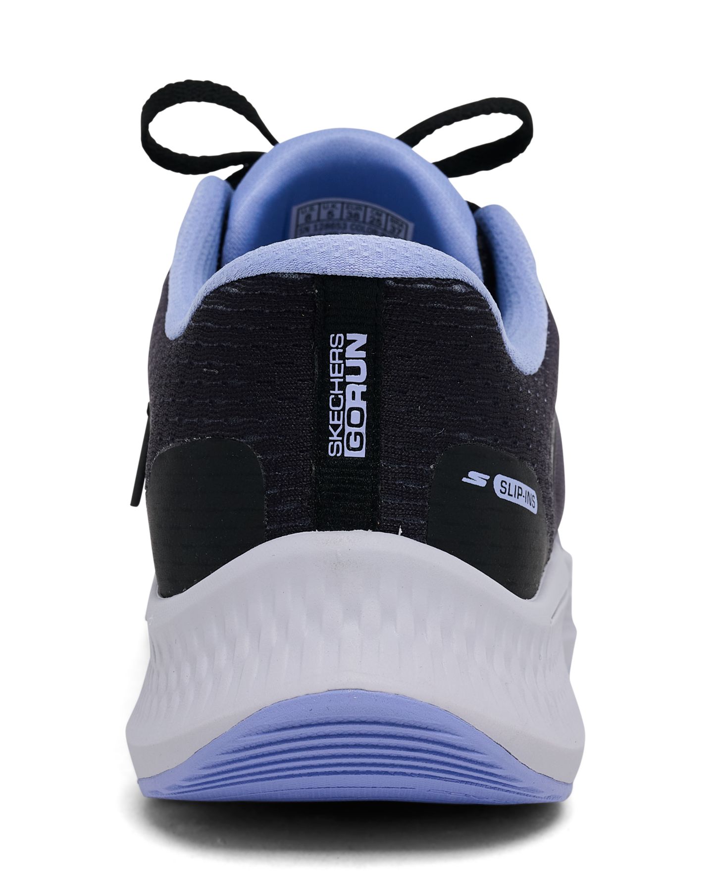 Женские кроссовки Skechers Slip-ins: GO RUN Consistent 2.0 - Maywood Running, цвет: Чёрный / Серый — фото 4