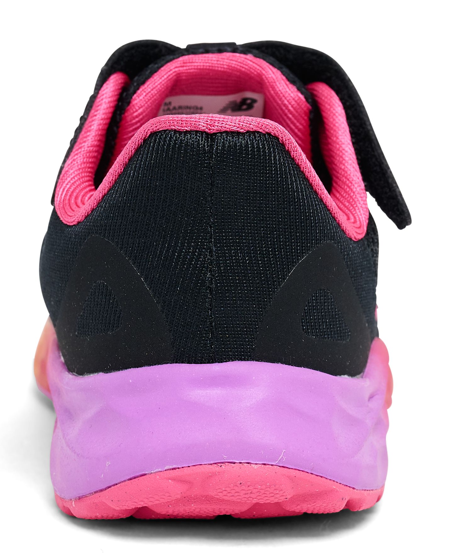 Детские беговые кроссовки New Balance Fresh Foam Arishi V4 на резинках, Finish Line, цвет: Чёрный — фото 4