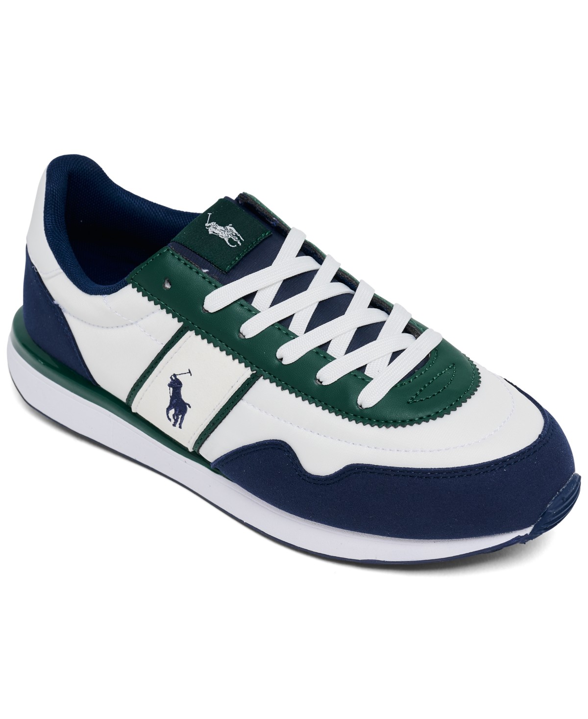 Детские кроссовки Polo Ralph Lauren Big Kids Train 89 Lifestyle Sneakers from Finish Line — фото 1