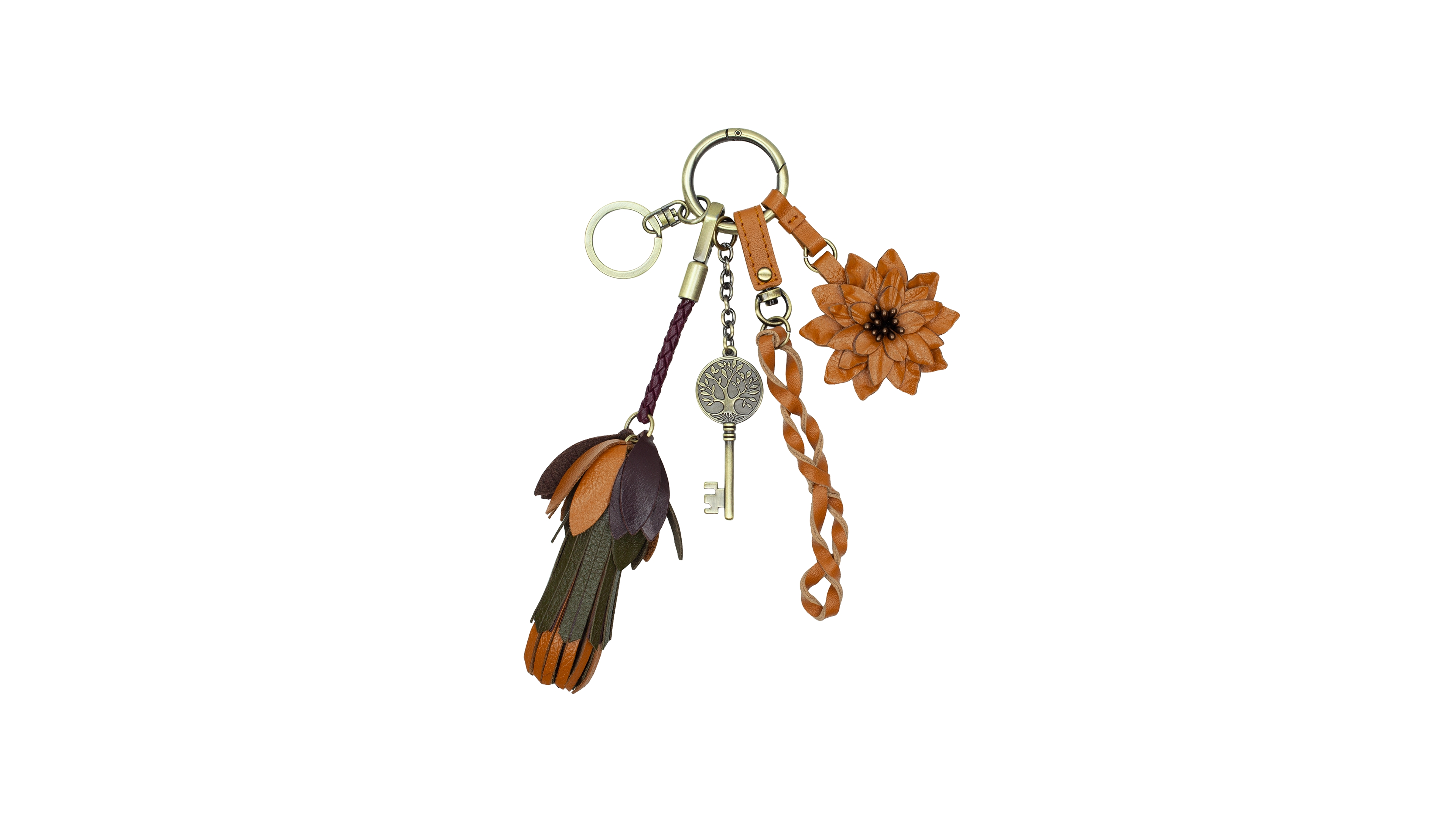 Patricia Nash Nordic Leather Multi Bag Charm