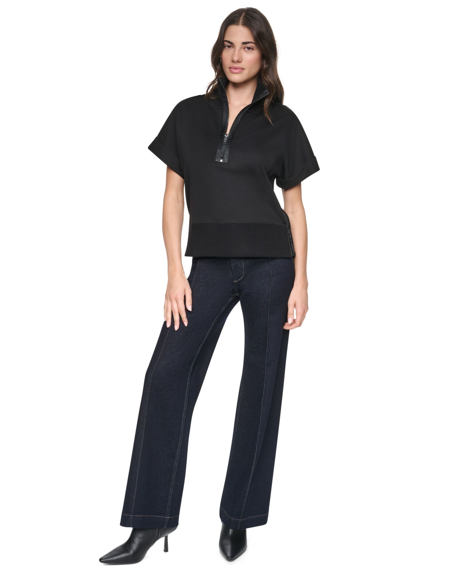 Women's Half-Zip Collar Jacket