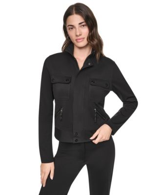Women's Soho Ponte Tech Zip-Front Jacket