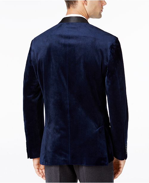 Inc International Concepts Inc Men S Mason Slim Fit Velvet Blazer
