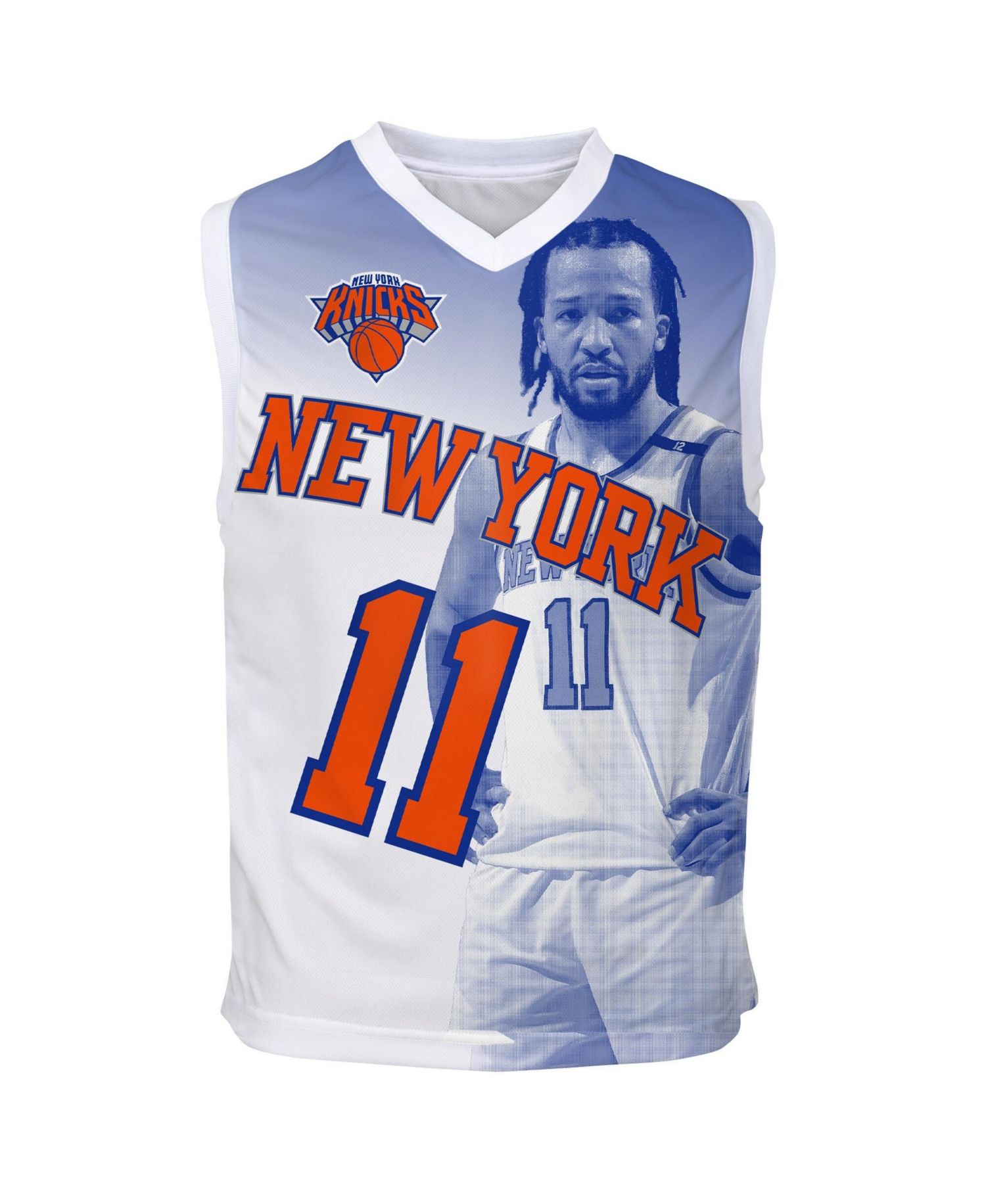 Big Boys and Girls Jalen Brunson Blue New York Knicks Hometown Fashion Jersey