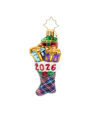 3" 2026 Stacked Holiday Joy Gem Ornament