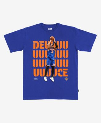 Men's and Women's Miles McBride Blue New York Knicks T-Shirt