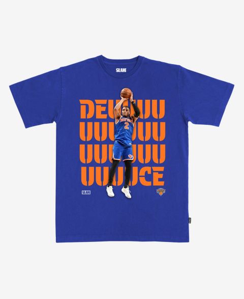 Футболка Slam Miles McBride Blue New York Knicks