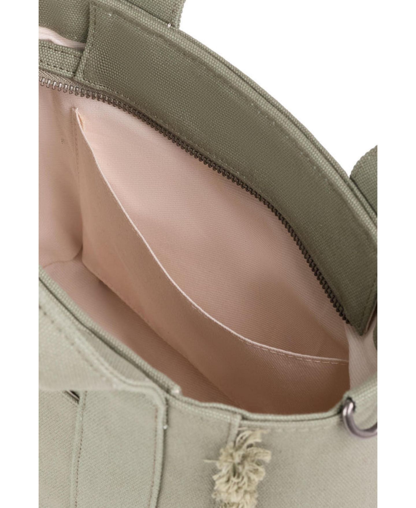 Женская сумка WILT Selma Frayed Mini Tote, цвет: Армейский — фото 4