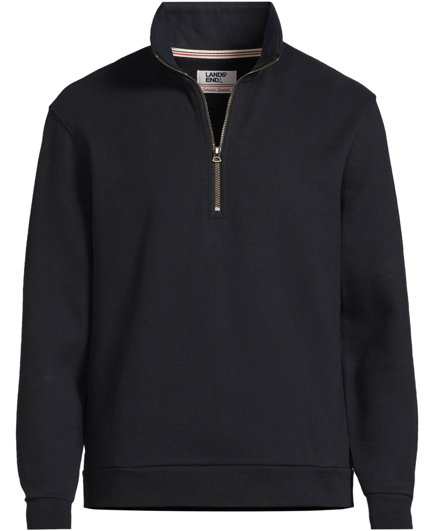 Men's Long Sleeve Serious Sweats Quarter Zip Sweatshirt