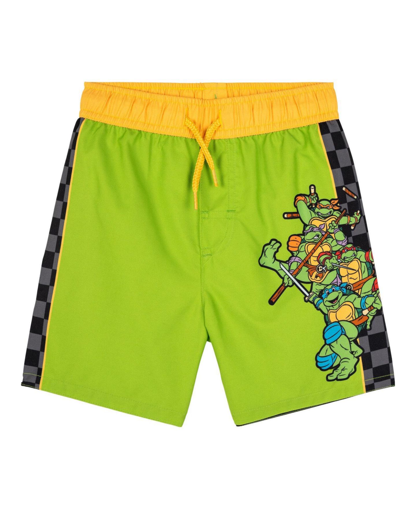 Комплект для плавания, 2 предмета — Teenage Mutant Ninja Turtles, цвет: Зелёный / Жёлтый — фото 2