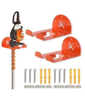Trimmer Rack Wall Mount Weed Eater Hanger Garden Tool Organizer Hooks
