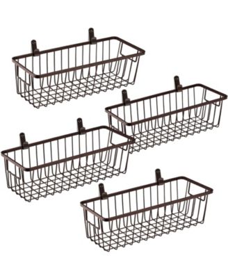 Metal Wire Wall Mount Storage Basket