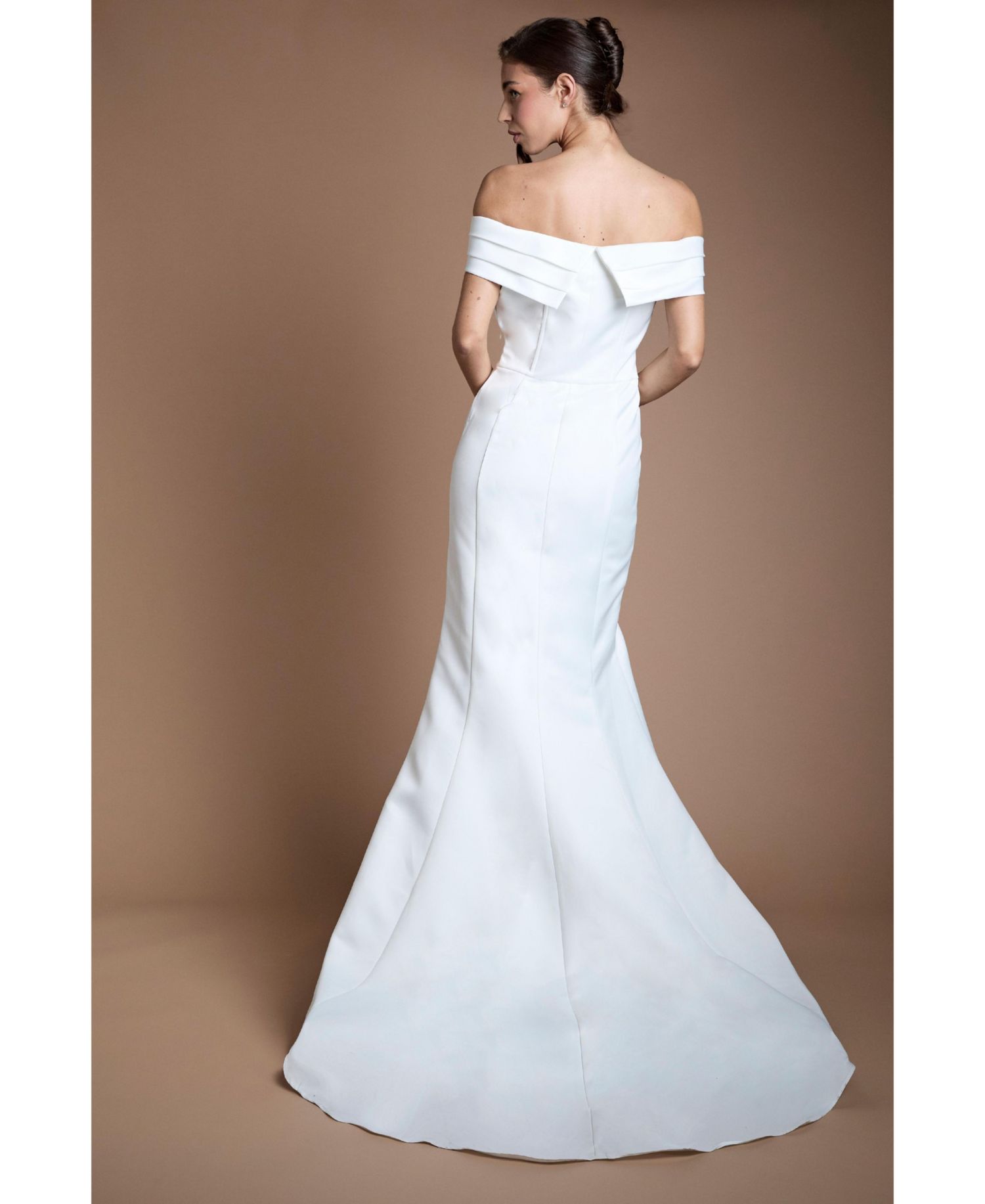 Women's Bandeau Fishtail Bridal Dress