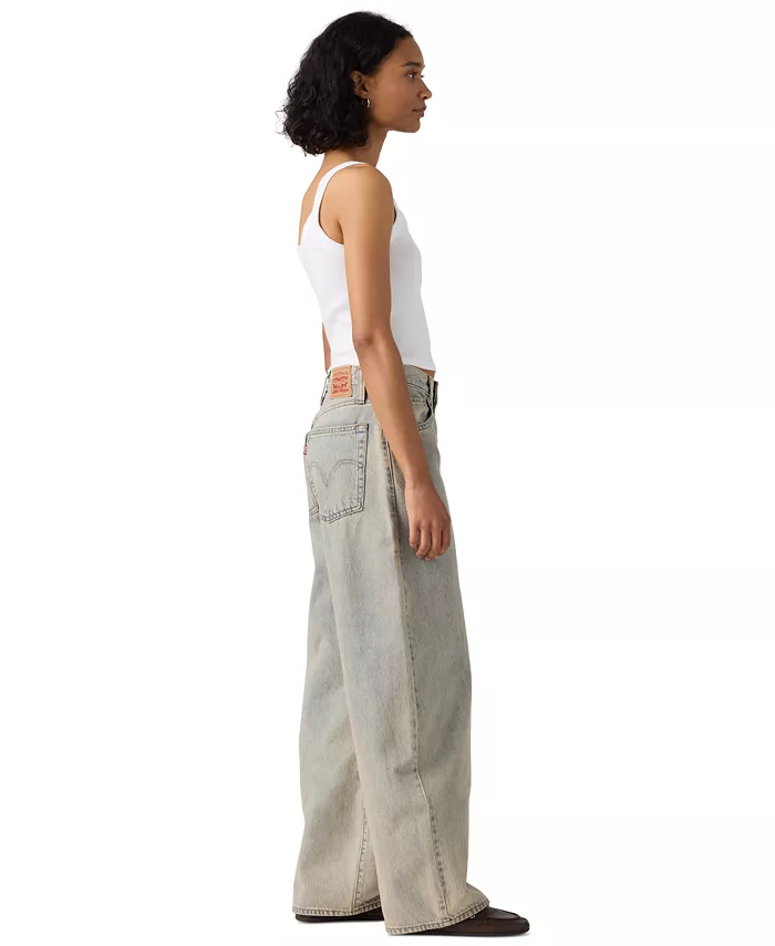 Women's Mid-Rise Middy Balloon Jeans - thumbnail 7