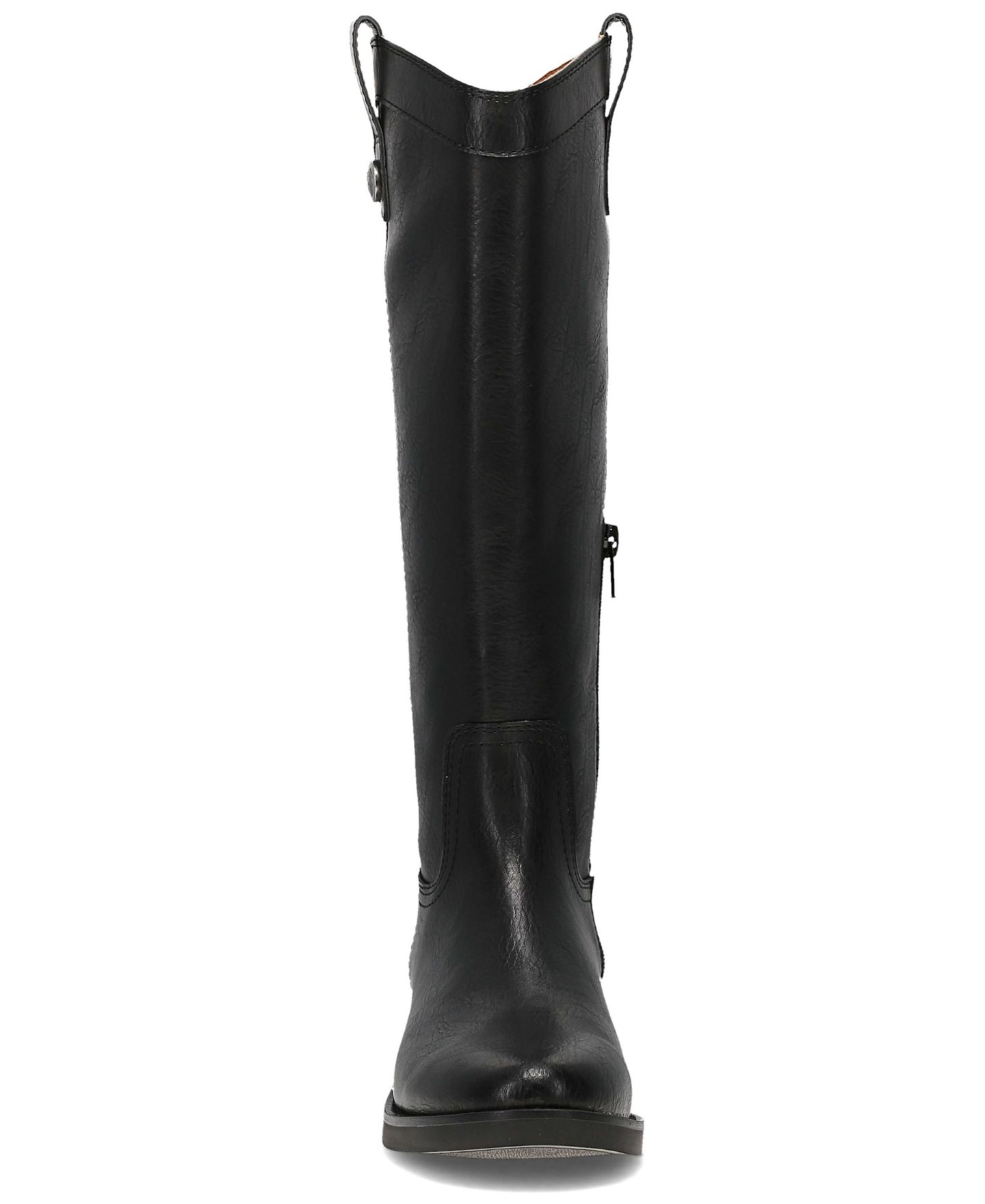Женские ботинки Frye and Co. Foster Button Knee High Riding, цвет: Чёрный — фото 4