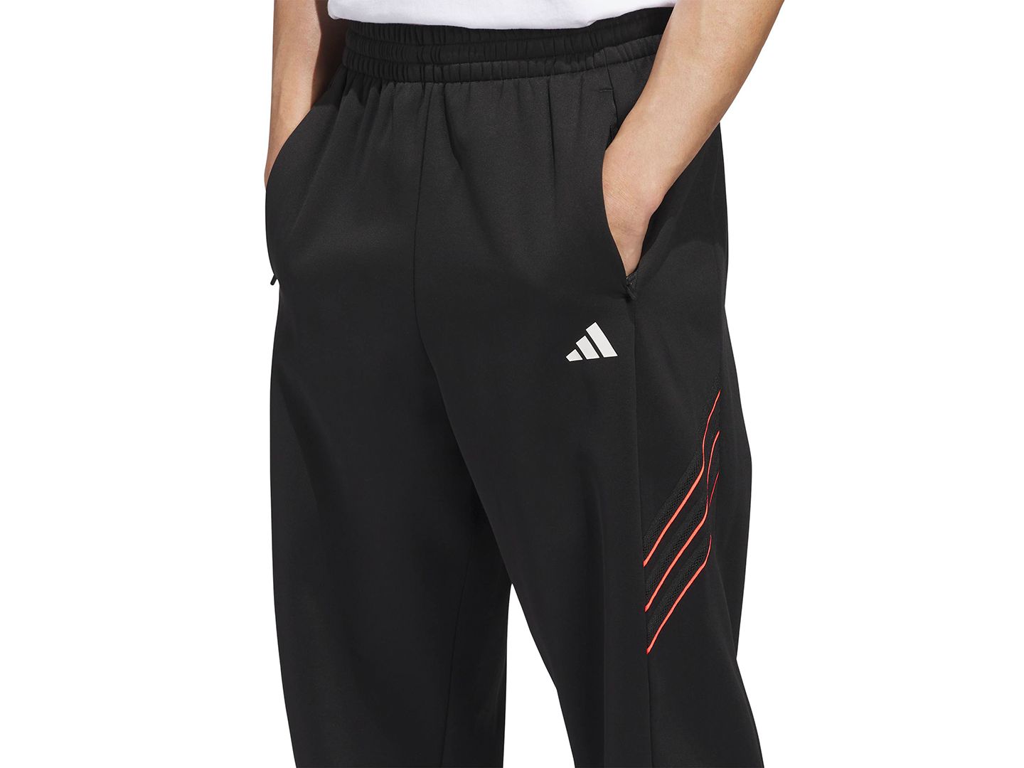 Мужские брюки adidas Crazy Warm Fleece Regular-Fit, цвет: Чёрный — фото 3