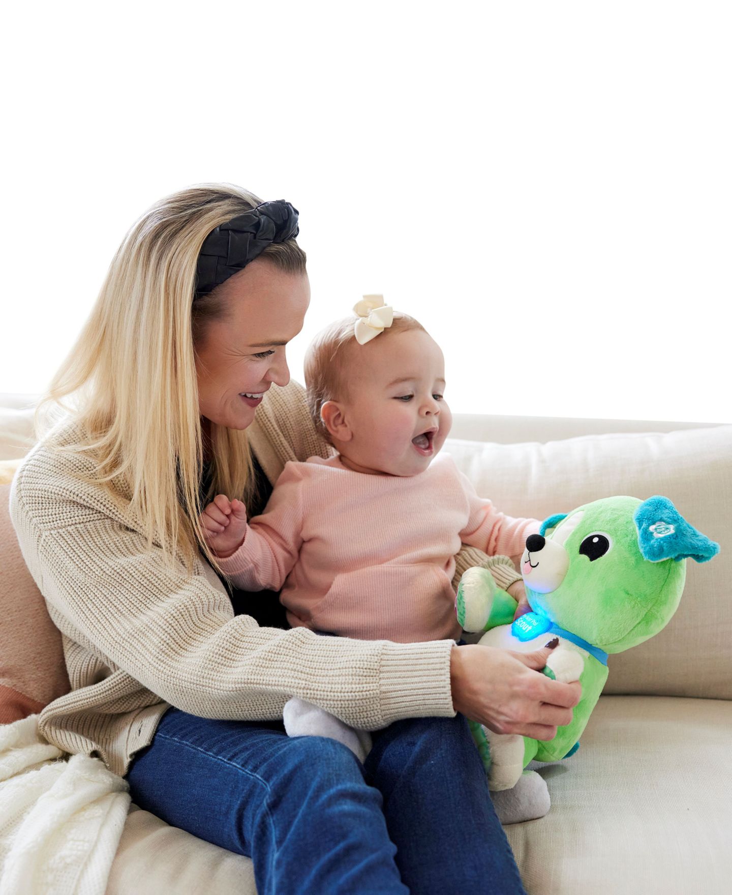 Детская мягкая игрушка Leapfrog My Best Pal Scout Personalized Learning Companion Interactive Plush Toy — фото 3