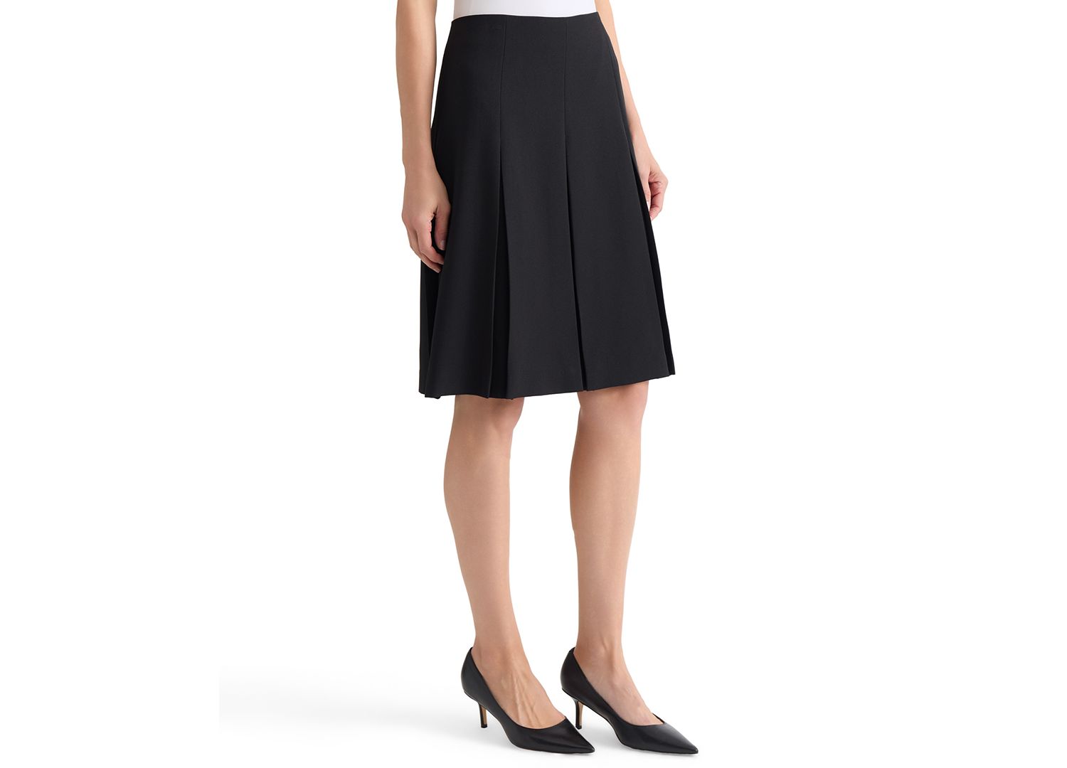 Women's Pleated Flare Skirt