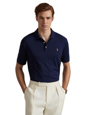 Men's Classic-Fit Soft Cotton Polo Shirt