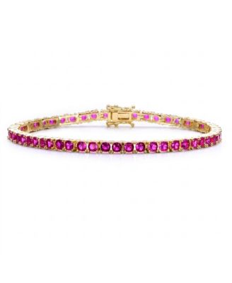 Exquisite 3MM Cubic Zirconia Slim Radiant Tennis Bracelet