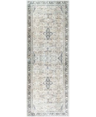 x Livabliss Darling Machine Washable 527947 2'7" x 7'3" Runner Area Rug