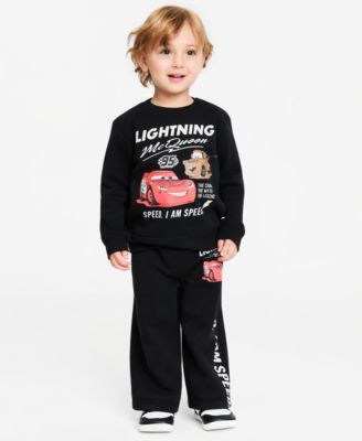 Toddler Boys' 12M-5T Cars I am Speed Graphic Top and Pants, 2-Piece Set