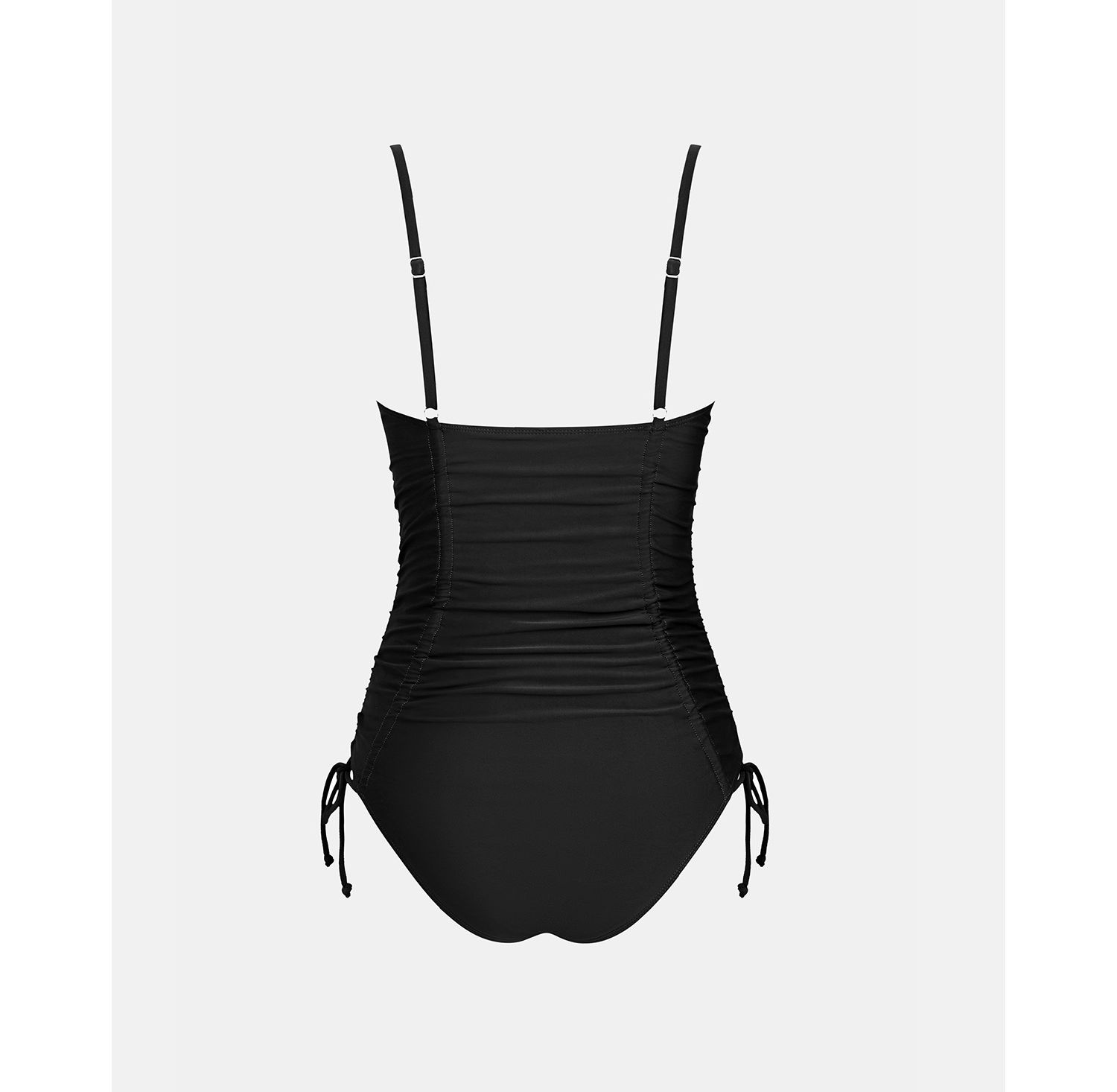 Women's One-Piece Cheeky Lace-Up Swimsuit
