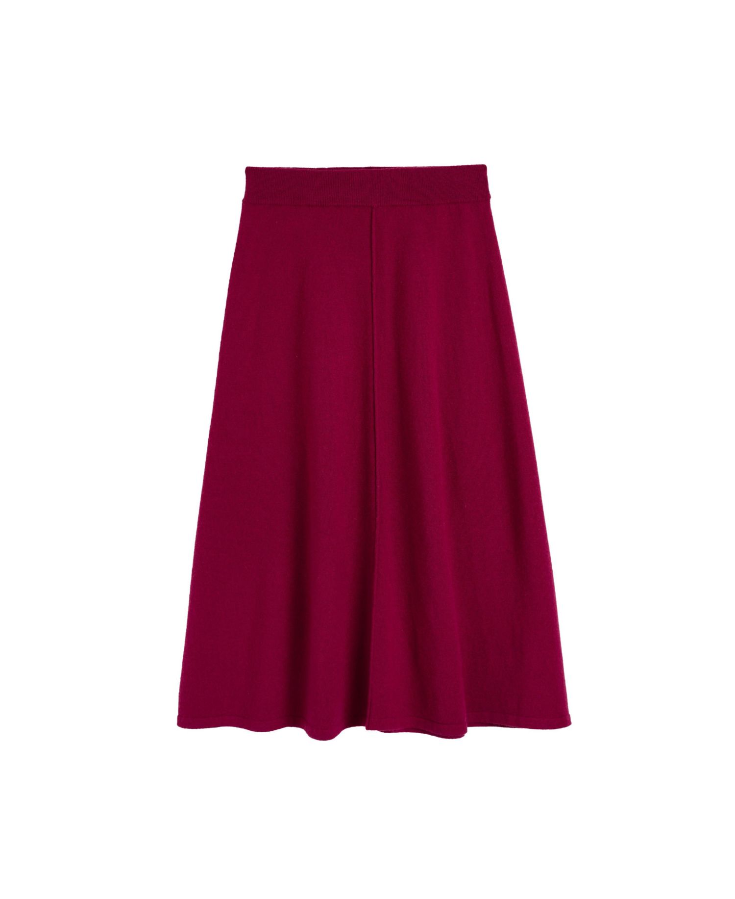 Women's Chinti and Parker Wool Cashmere Midi Skirt