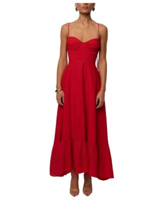 Women's Romantic Flow Maxi Dress