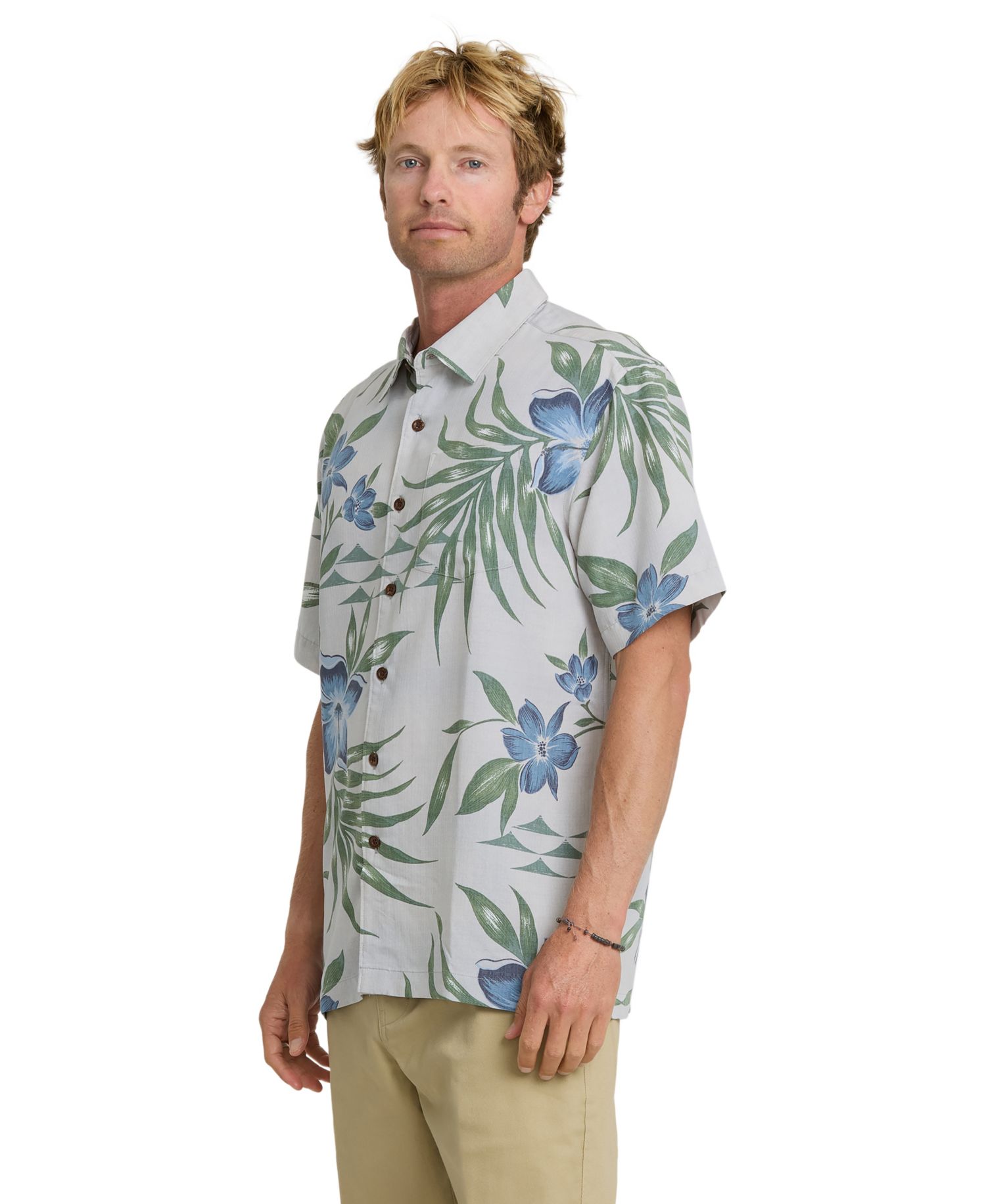 Men's Palapa Floral Short-Sleeve Shirt