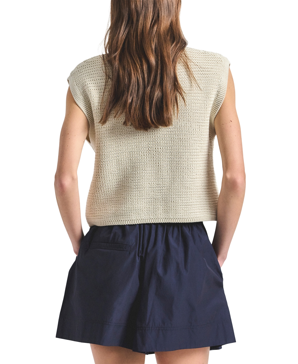 Derek Lam 10 Crosby Women's Louise Mid-Rise Pull-On Shorts