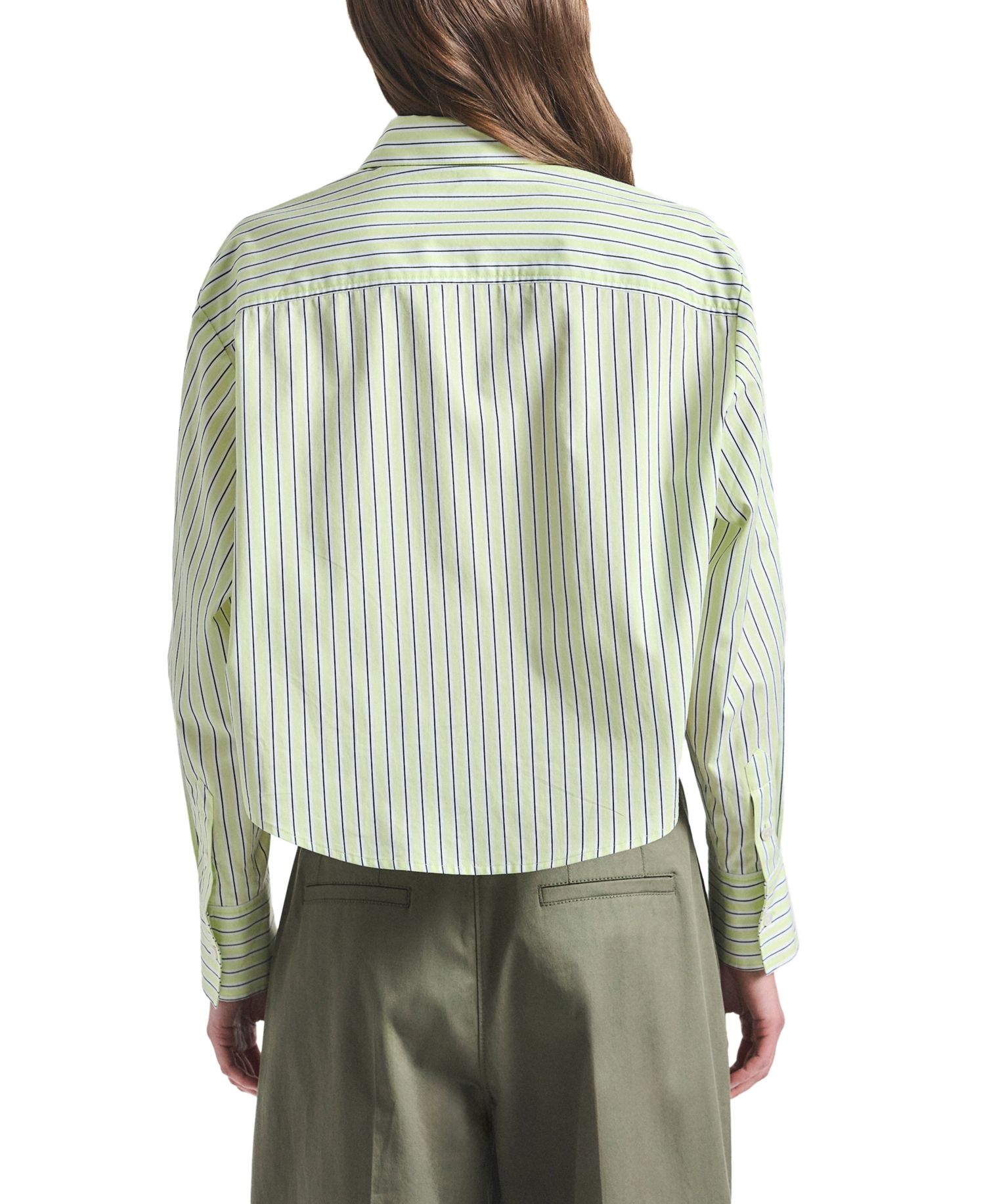 Women's Evelina Shadow Yarn-Dyed Stripe Boxy Shirt