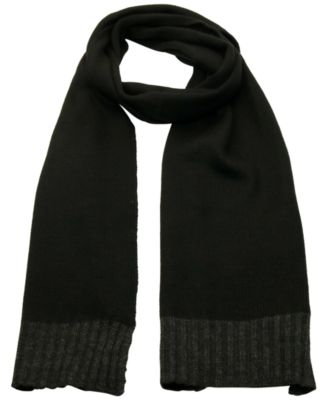 Men's Wool Classic Ribbed Scarf