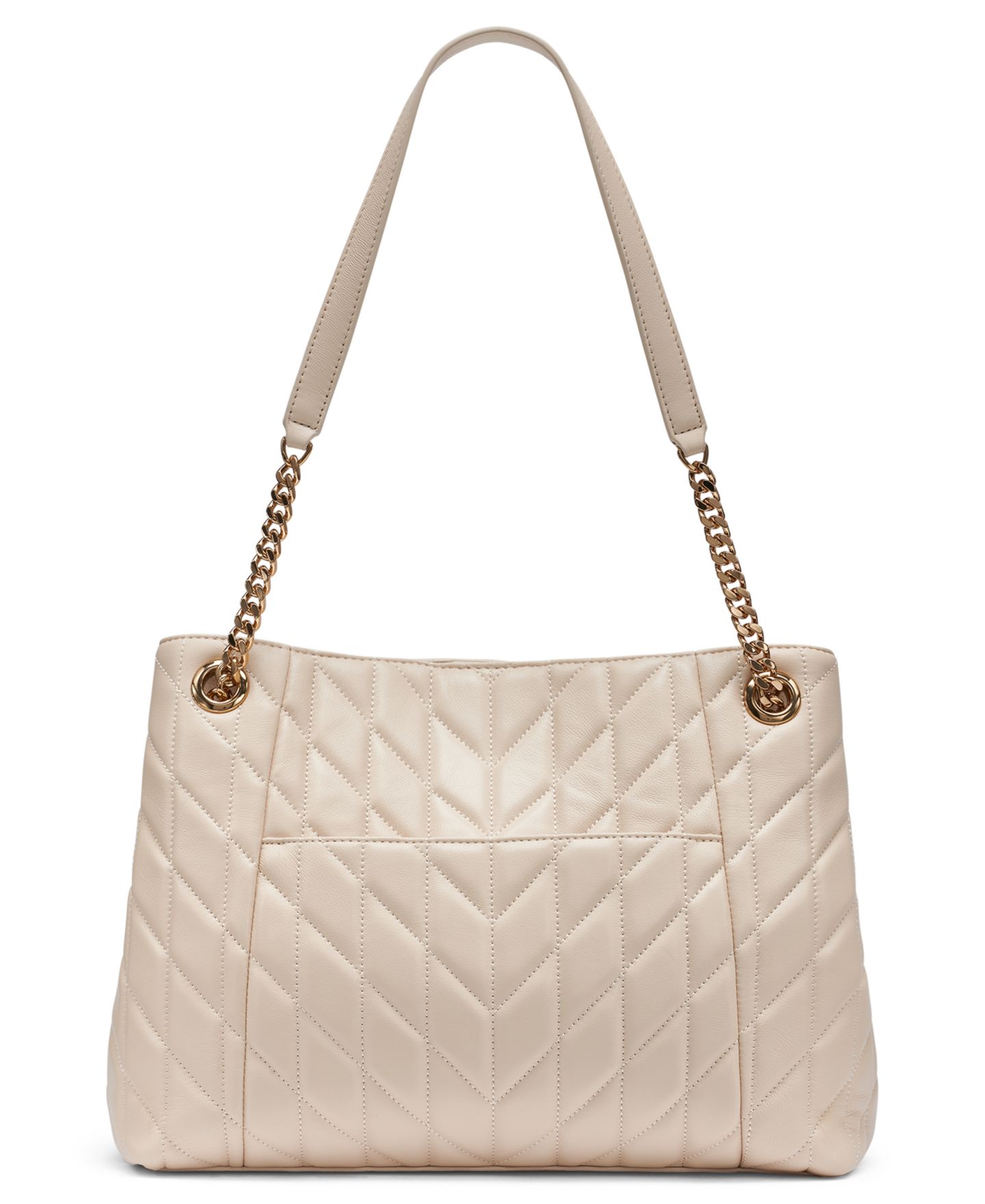Женская сумка KARL LAGERFELD PARIS Lafayette Large Tote Handbag, цвет: Brie — фото 2