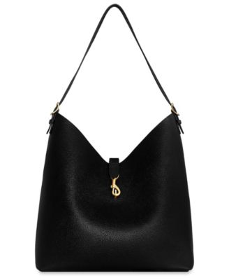 Megan Large Leather Hobo Bag