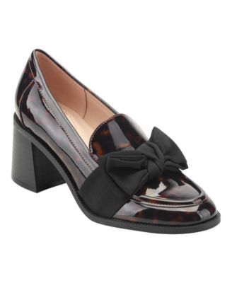 Women's Korrar Bow Block Heel Loafers