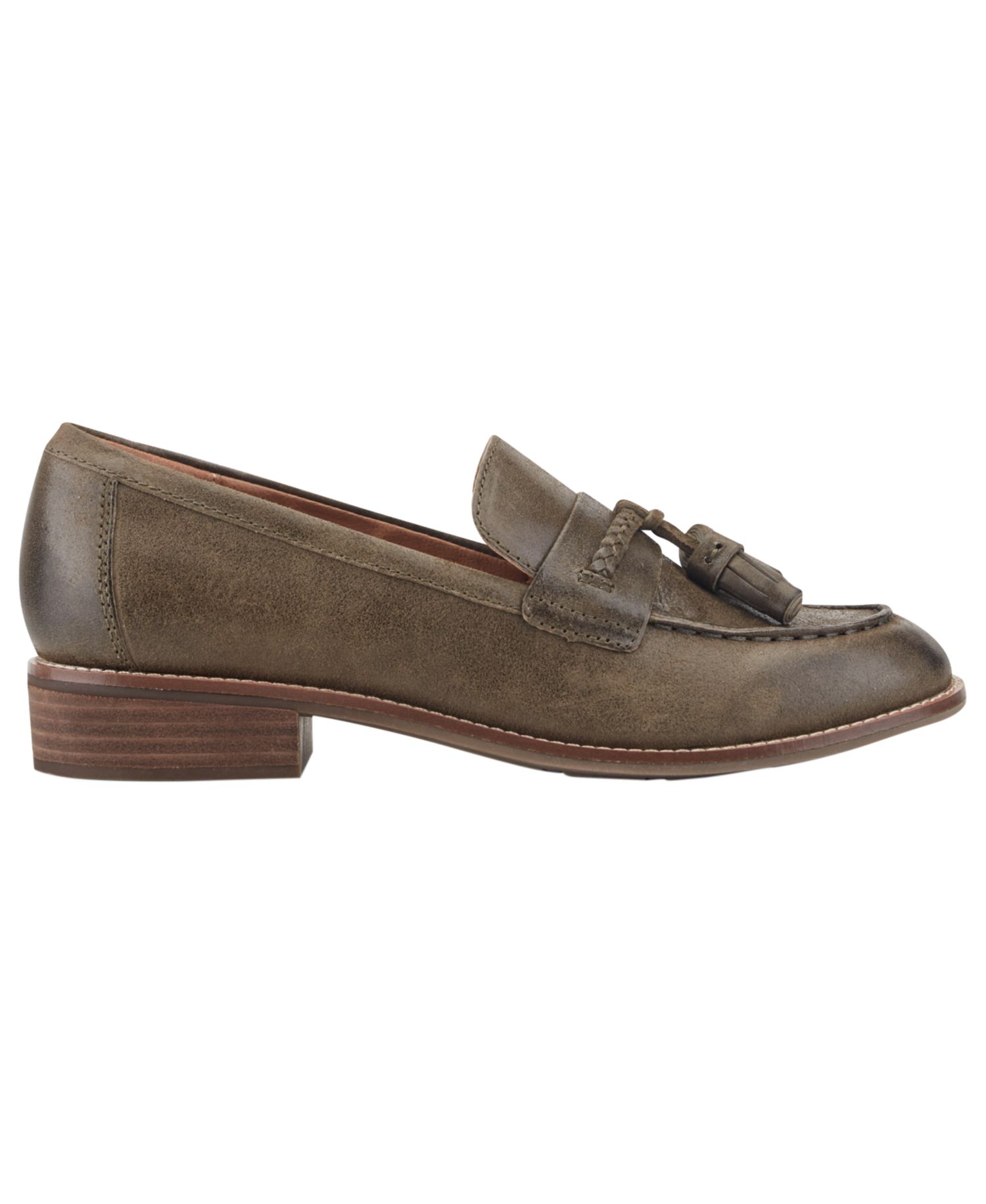 Women's Elinna Leather Slip-On Tassel Loafers