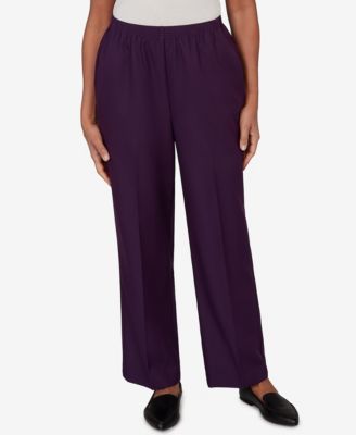 Petite Colored Classic Short-Length Pants