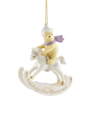 2026 Winnie the Pooh Baby's 1st Christmas Ornament