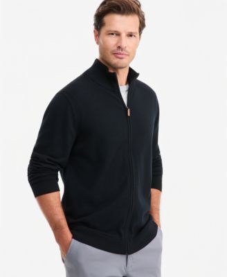 Men's Supima Cotton Full-Zip Sweater, Macy's Exclusive