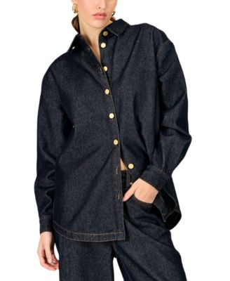 Women's Roxie Collared Oversized Shirt