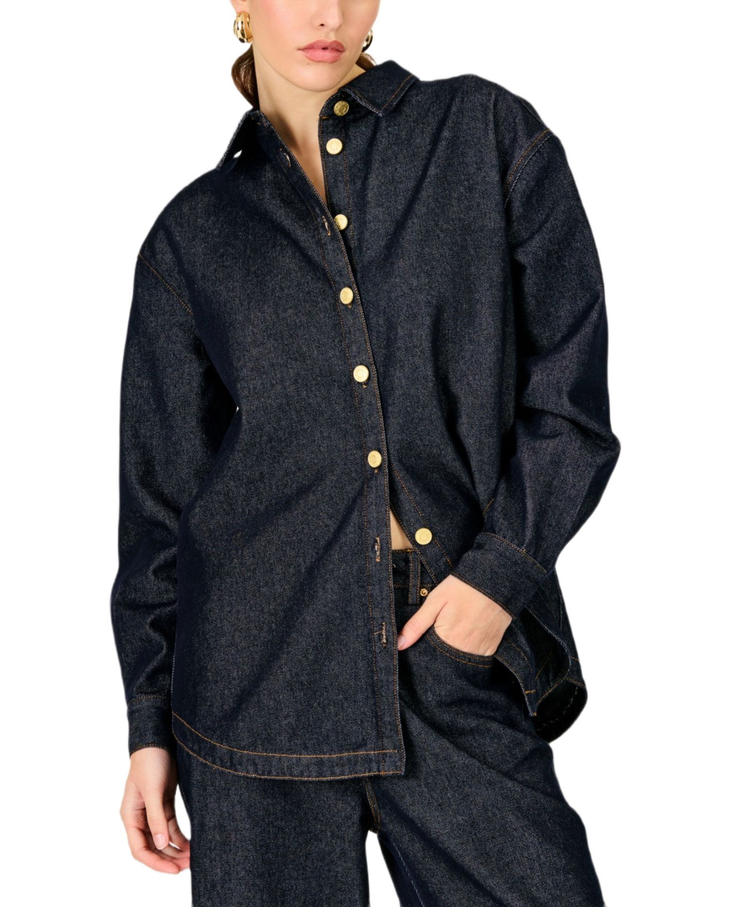Women's Roxie Collared Oversized Shirt