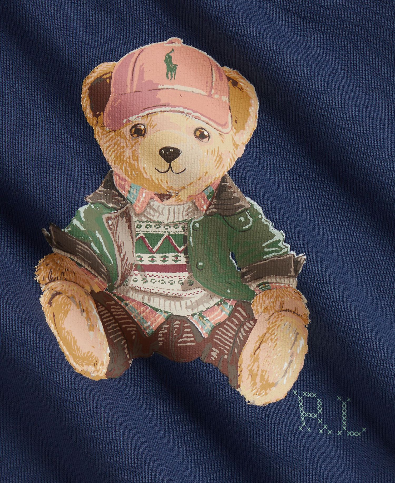 Baby Boys' Polo Bear Fleece Coverall