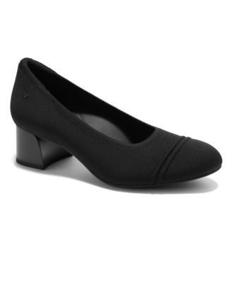 Women's Julie Arch Pro Almond-Toe Stress Free Chunky Heels
