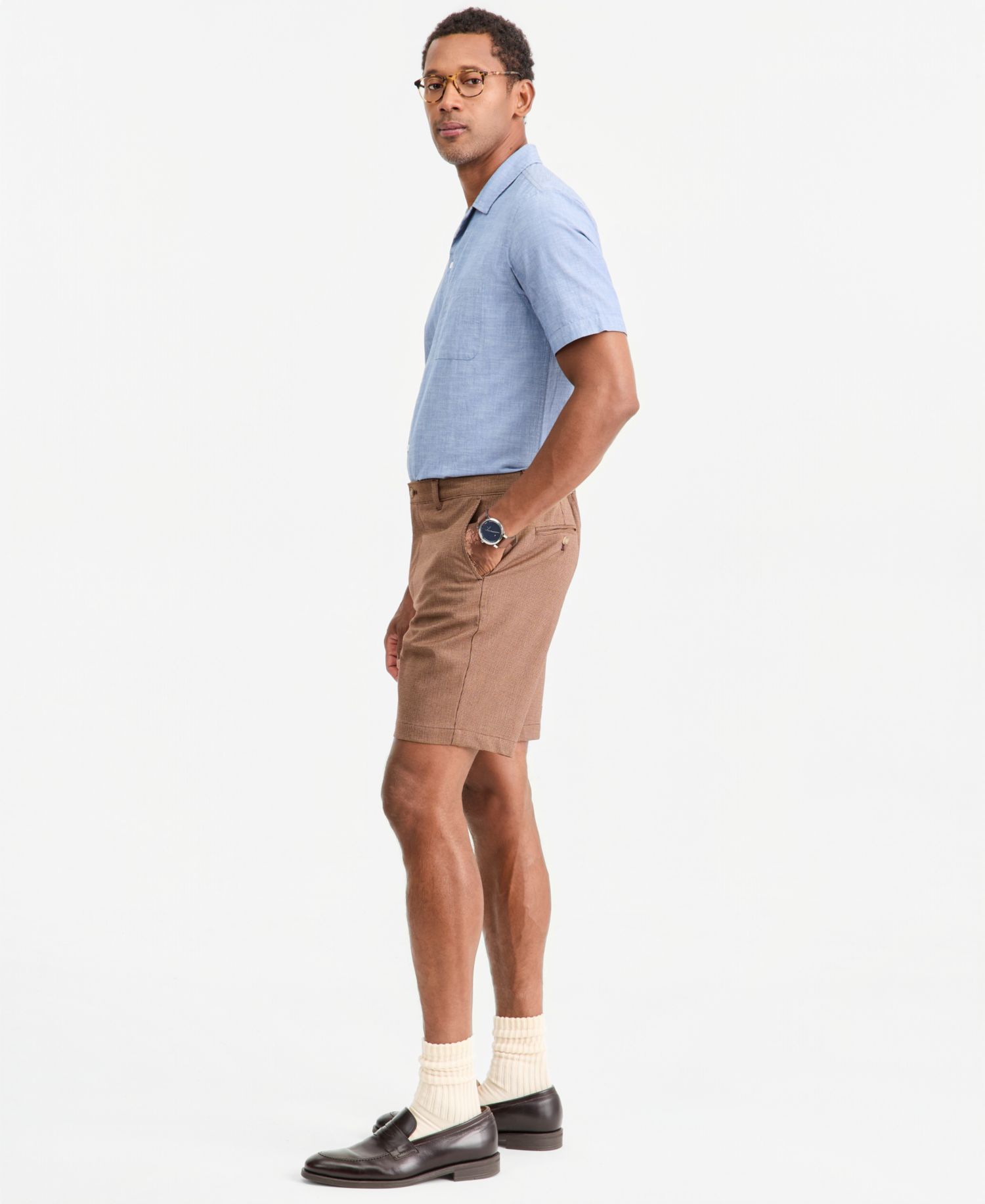 Men's Houndstooth Shorts