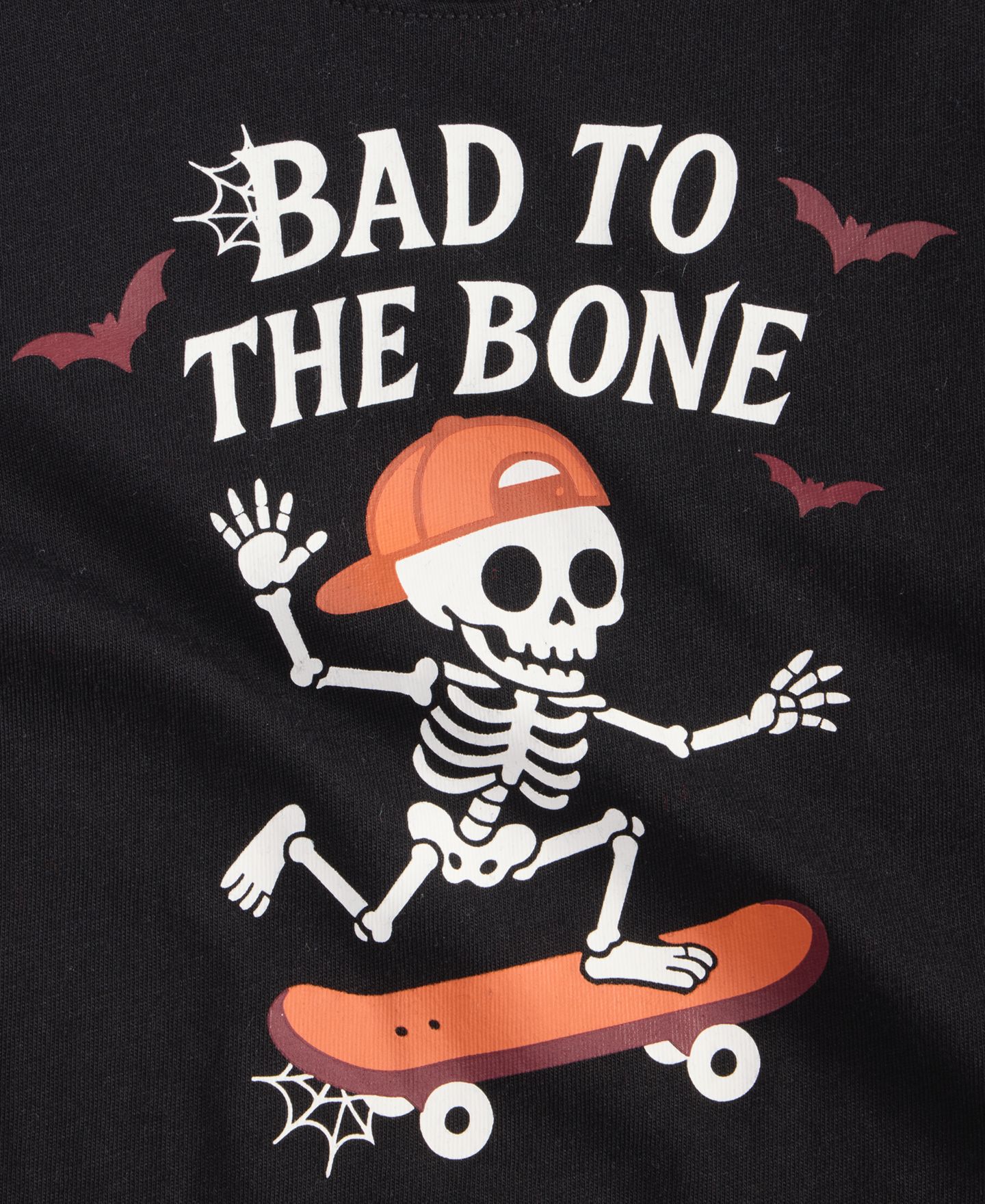 Футболка Epic Threads Short-Sleeve Bad to The Bone T-Shirt для мальчиков-малышей, цвет: Глубокий чёрный — фото 3