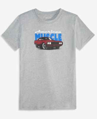 Boys' XS-XL Short-Sleeve American Muscle T-Shirt